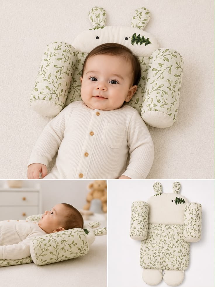 Adjustable Newborn Baby Head Shaping Pillow