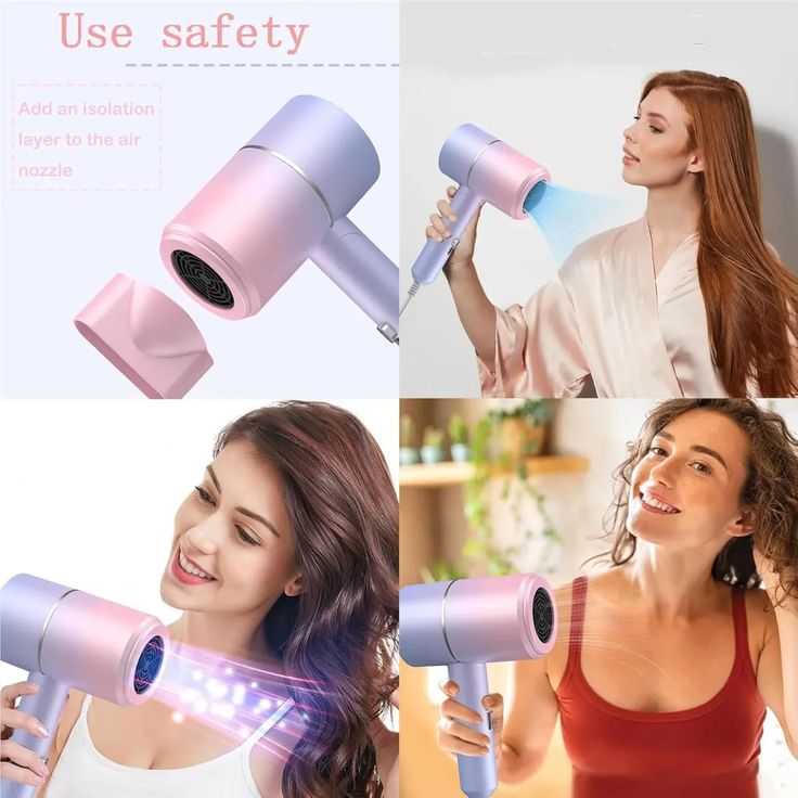 Professional Hair Dryer Anion Air