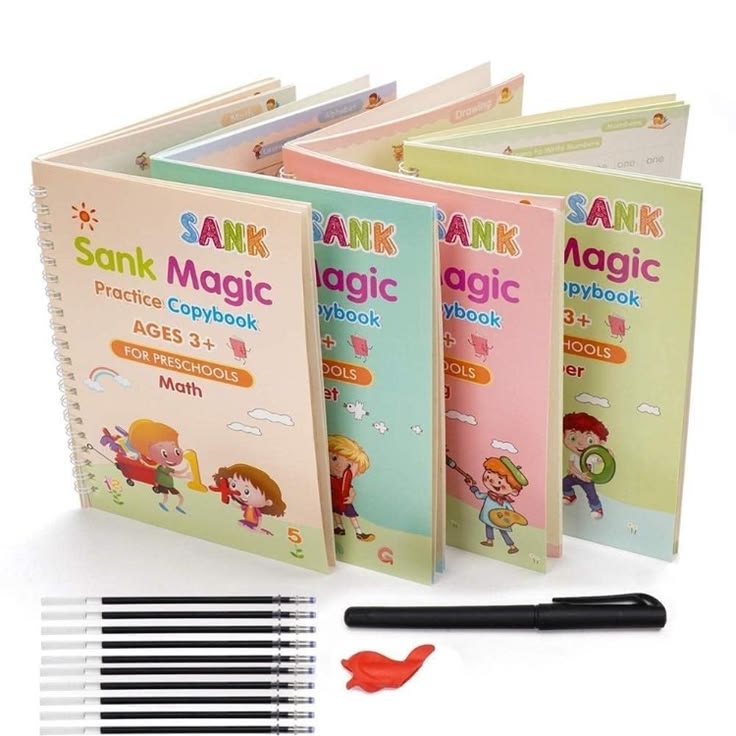 Sank Magic Practice Copybook Set – 4