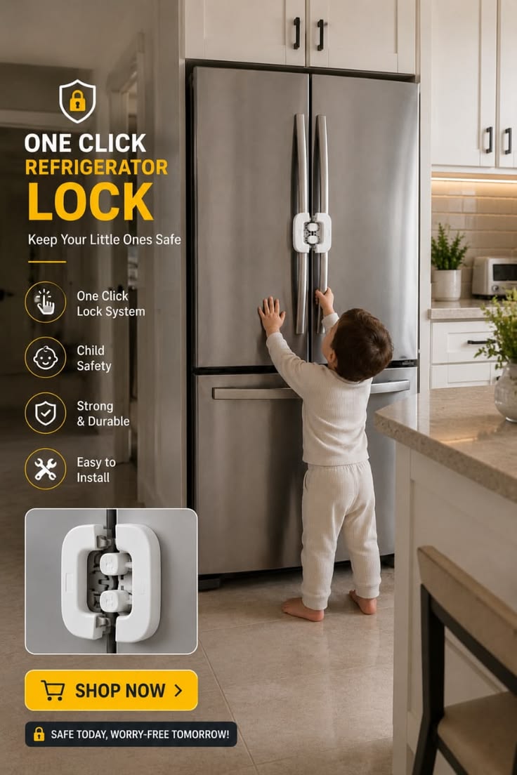 New Style Fridge Lock