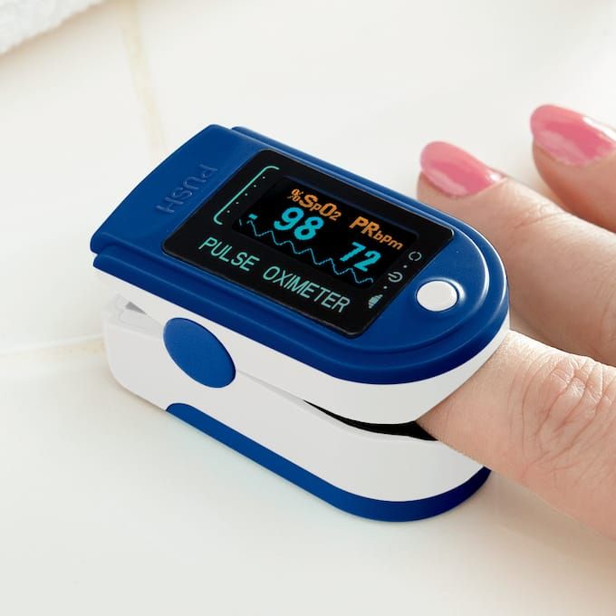 Finger Pulse Blood Oxygen Oximeter